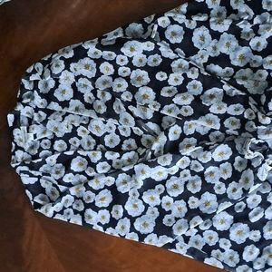 Coldwater Creek (1X) Floral Blouse
